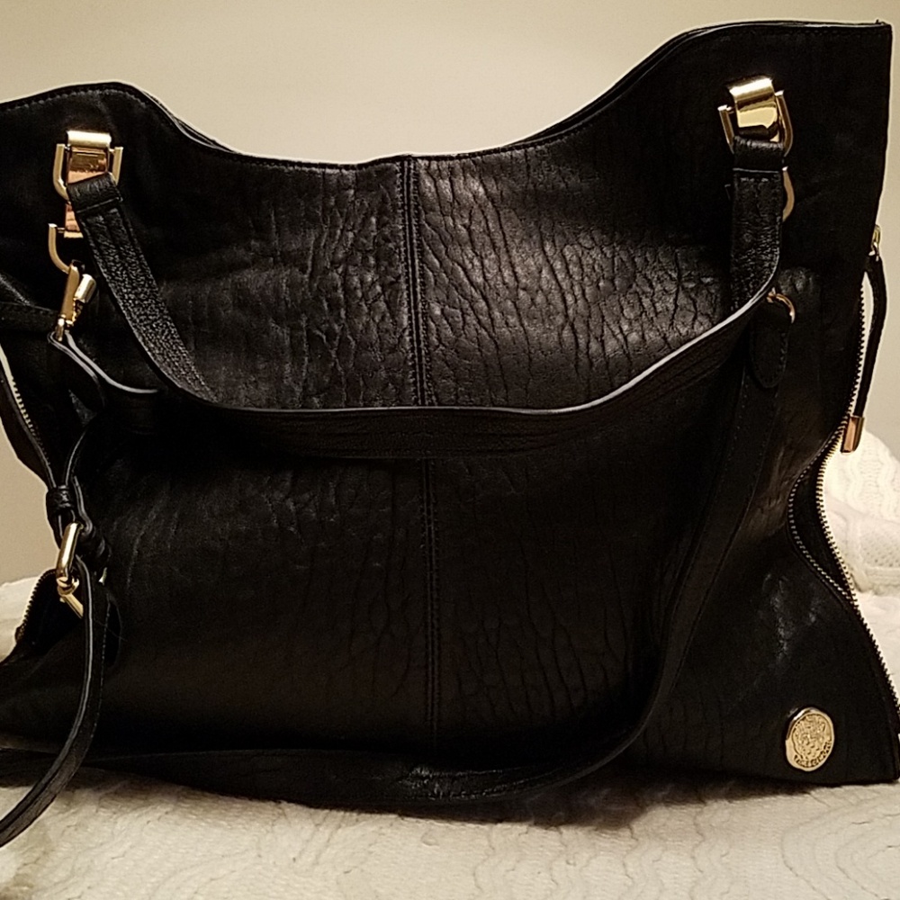 Vince Camuto Leather Crossbody Satchel